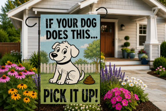 Download If Your Dog Does This Garden Flag - Premium Resources