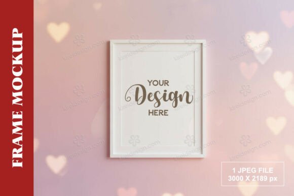 Download Valentine’s Day Wall Art Mockup 3 - Wall art mockup Collection