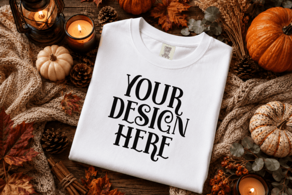 Download CC1717 Halloween White Flat Lay Mockup - Flat lay Collection