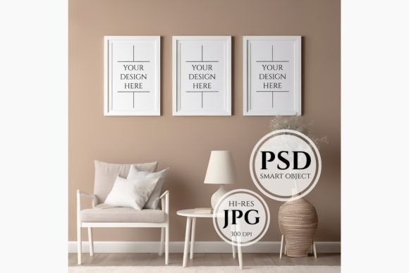 Download Frame Mockup, Wall Art Mockup Frame - Wall art mockup Collection