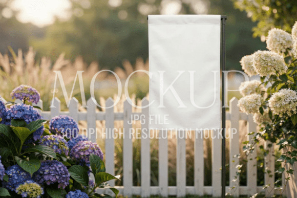 Download Summer Garden Flag Mockup - Garden flag Collection